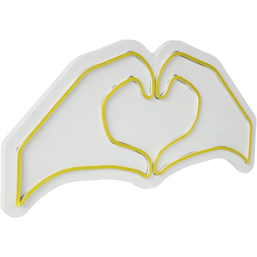 Wallity Ukrasna plastična LED rasvjeta, Sweetheart - Yellow slika 4