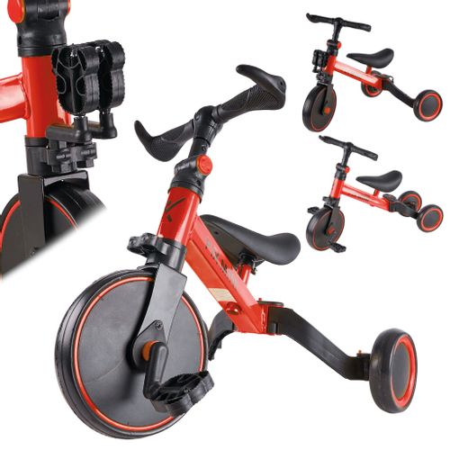 Trike Fix mini 3u1 tricikl s pedalama crveni slika 2