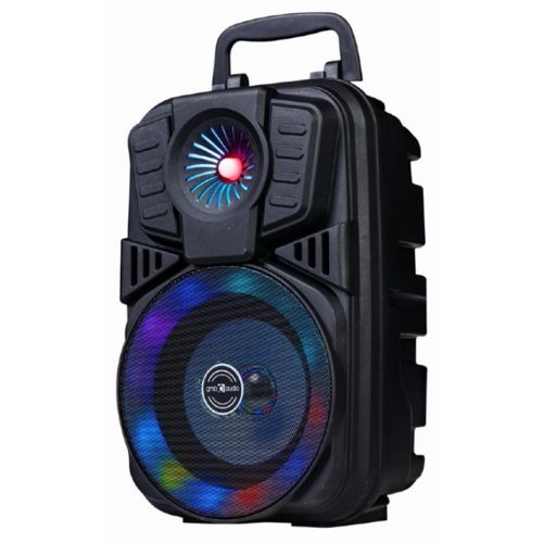 SPK-BT-LED-01 Gembird Portable Bluetooth karaoke speaker 5W, FM, USB, SD, 3,5mm, MIC 6,35mm, LED slika 1