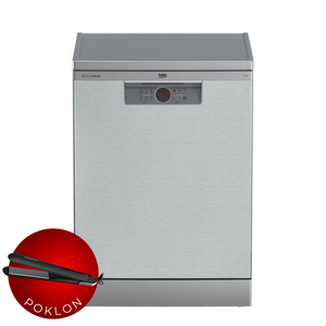 Beko BDFN26640XC Mašina za pranje sudova, 16 kompleta, Širina 60 cm, Inox