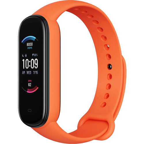 Xiaomi SAT pametni, fitness, AMOLED 1,1", vodootporan 5 ATM - Mi Band 5 Orange slika 1