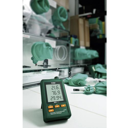 Extech SD700 višenamjenski uređaj za pohranu podataka  Mjerena veličina temperatura, tlak zraka, vlaga 0 do +50 °C 10 do 90 % rF 10 - 1100 hPa slika 2