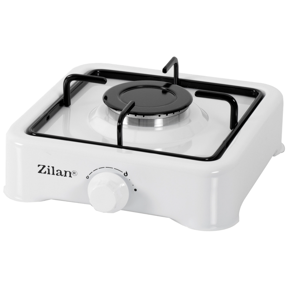 Zilan Plinski rešo sa 1 plamenikom, 1600 W, bijela - ZLN0018/WH slika 1