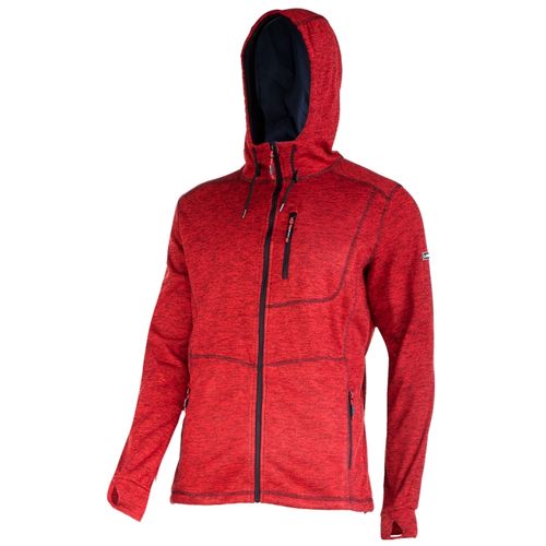 LAHTI PRO jakna s kapuljom crvena 210 g / m2, 3xl l4013406 slika 1