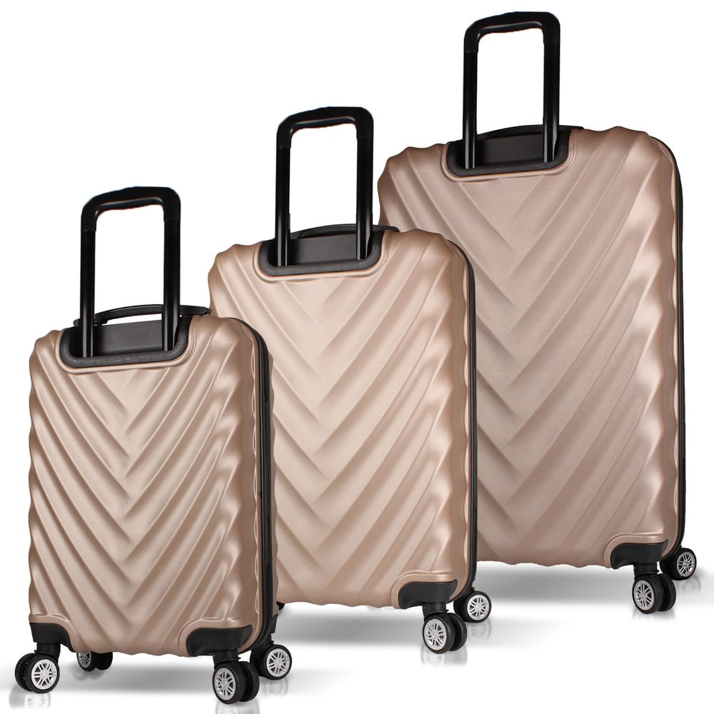 Set Zlatnih Kofera (3 Komada) slika 2