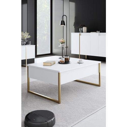 Luxe - White, Gold White
Gold Living Room Furniture Set slika 4
