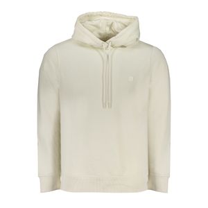 CALVIN KLEIN MEN'S WHITE ZIPLESS SWEATSHIRT