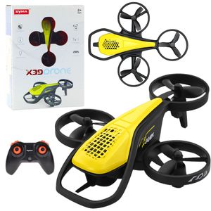 Mini RC Drone Syma X36 Četveroosna Akrobacija Žuta