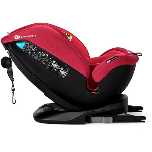 Kinderkraft Xpedition autosjedalica 0-36 kg ISOFIX 360, Red slika 9