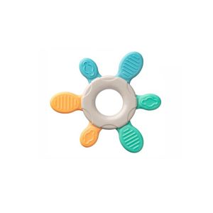 BABY NOVA Silikonska glodalica Sunce, Plava