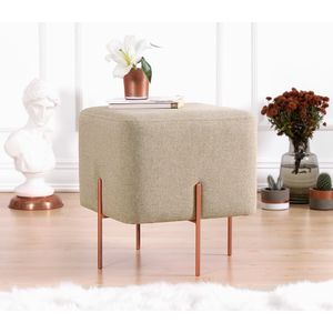 Copper 60 - Otoman Tabure sa Bakarnim Nogama