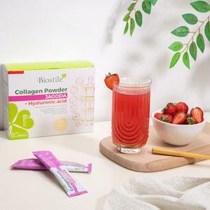 Biostile Prah Kolagena Jagoda + Hijaluronska Kiselina A30
