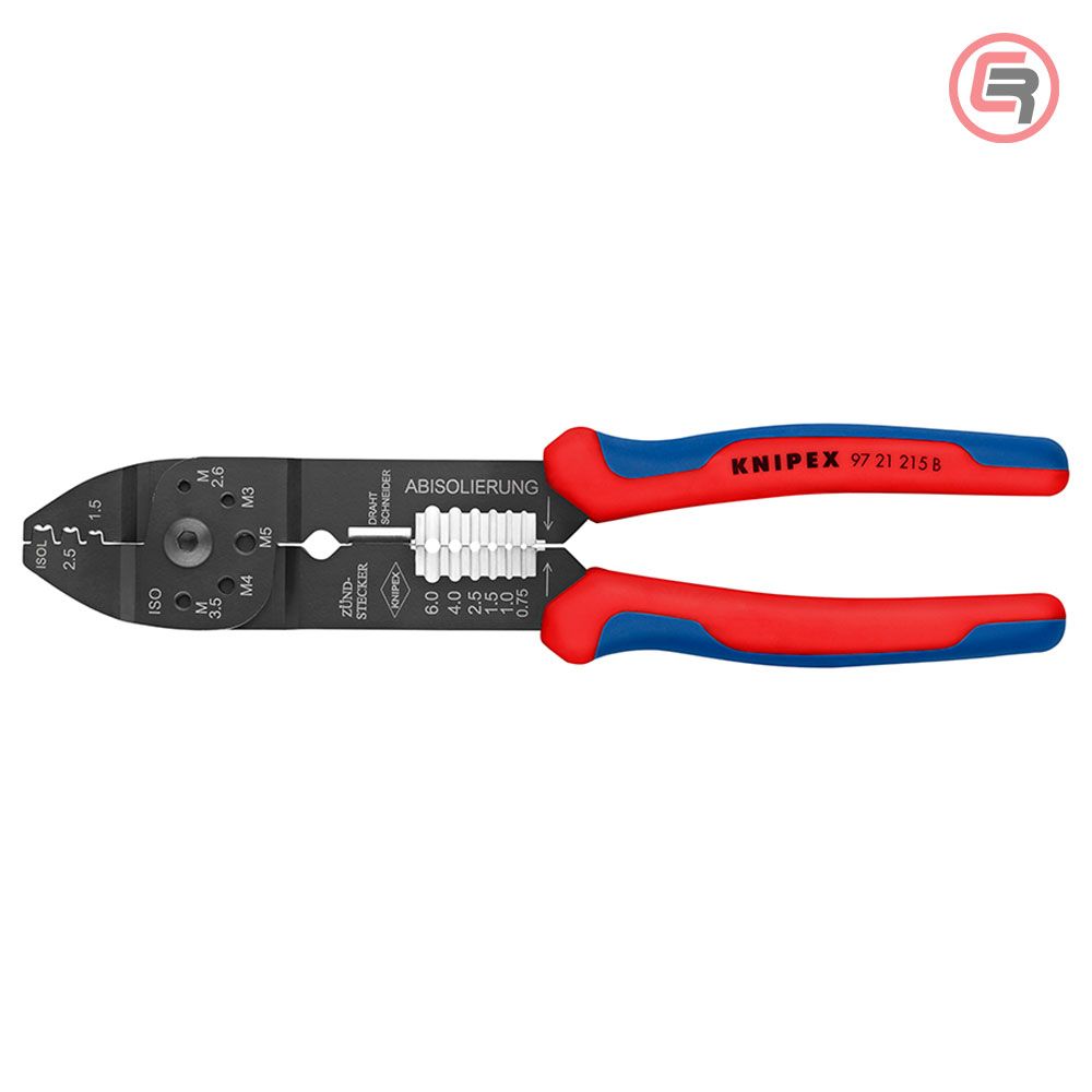 Knipex Kliješta Za Kabl Stopice Neizolirane 0,5 - 2,5 mm2 – 97 21 215 B slika 3
