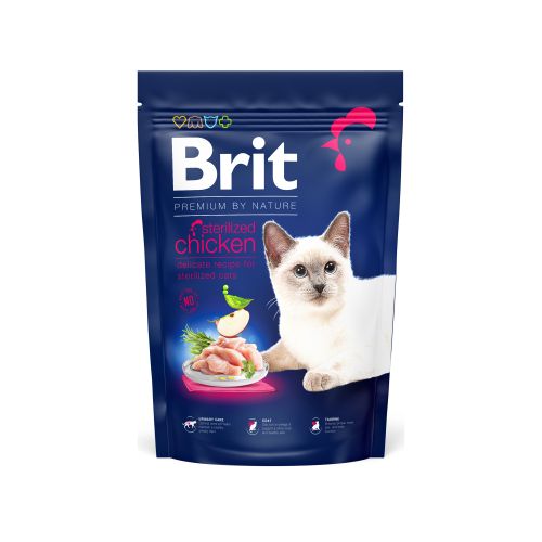 Brit Premium By Nature Cat Sterilized piletina, 1,5 kg slika 1