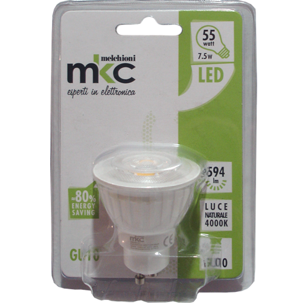 MKC Sijalica,LED 7.5W, 220V AC, 38° prirodno bijela svjetlost - LED MR-GU10/7.5W-N slika 2