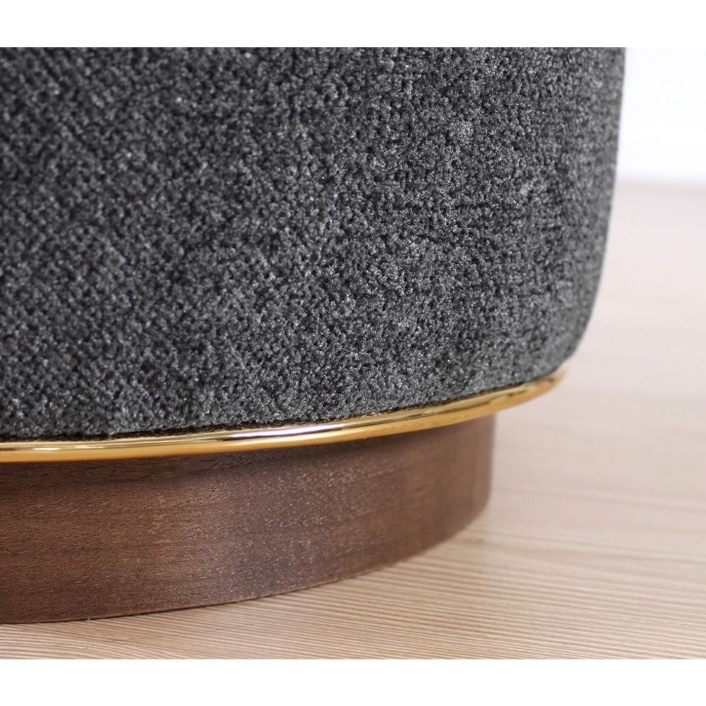 Zeone - Sivi Pouf slika 6