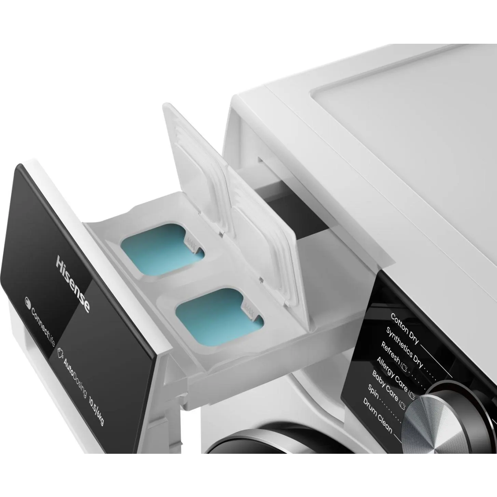 Hisense Mašina za pranje i sušenje veša WD5S145BW 1.5 kg / 6 kg slika 6