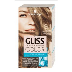 Gliss Color Farba za kosu 8-1 Hladna srednje plava