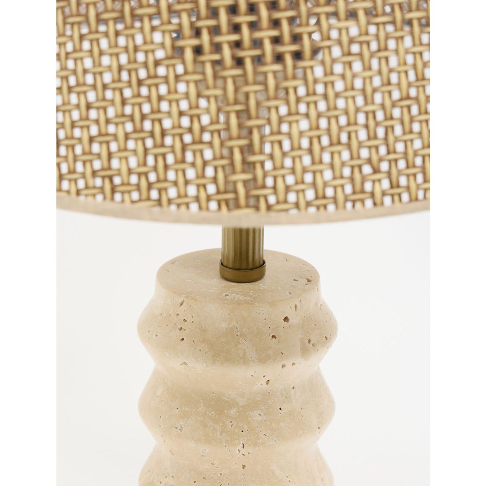 Lampa za sto Meya - smeđa boja slika 4