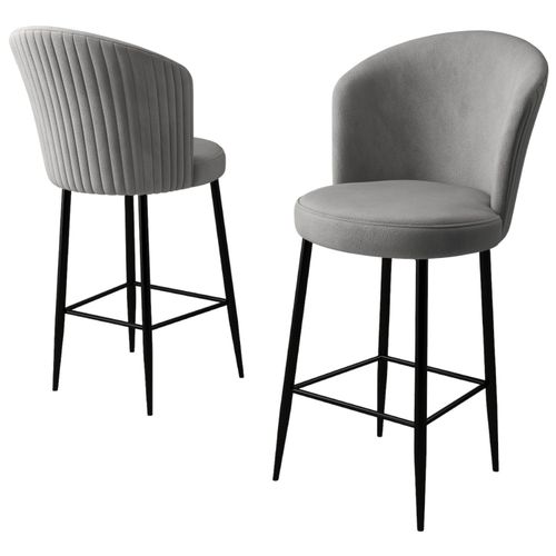 Fora - Grey, Black Grey
Black Bar Stool Set (2 Pieces) slika 3