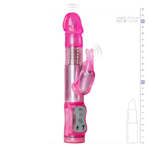 Rabbit vibrator Easytoys Pink Rabbit, ružičasta slika 6