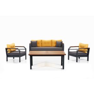 Assento 3+1+1+M - Yellow,Grey,Black Yellow
Grey
Black Garden Lounge Set