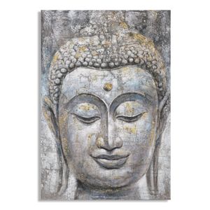 Mauro Ferretti Slika FACE BUDDHA LIGHT -A- cm 80X3X120