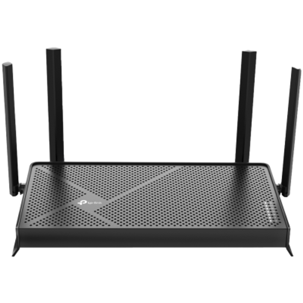 TP-Link Archer BE230 BE3600 Dual-Band Wi-Fi 7 Router, 688 Mbps at 2.4 GHz + 2882 Mbps at 5 GHz,4× external Antennas, 2.0 GHz Quad-Core CPU, 1x2.5 Gbps WAN port + 1x2.5 Gbps LAN port + 3x1 Gbps LAN ports, 1xUSB 3.0 Port, MLO, 4096-QAM slika 1