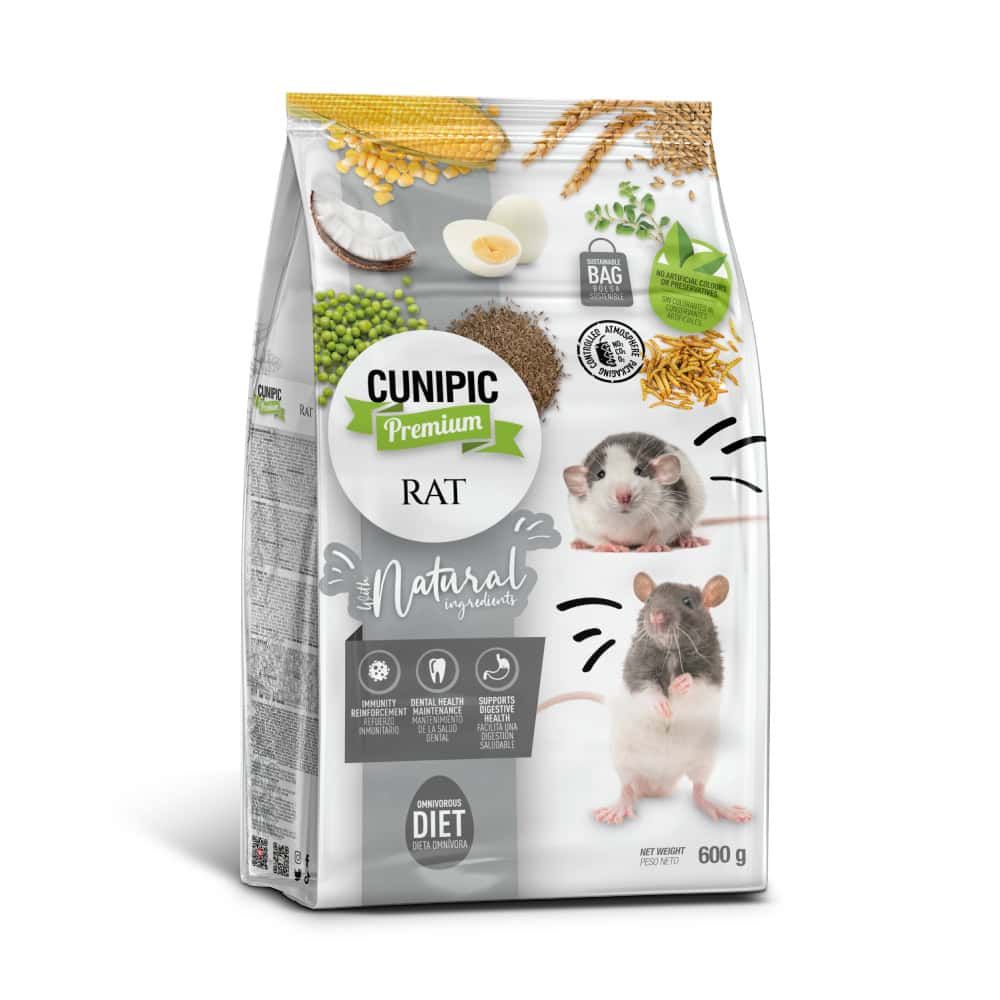 Cunipic Premium Rat, hrana za štakore 600g slika 1