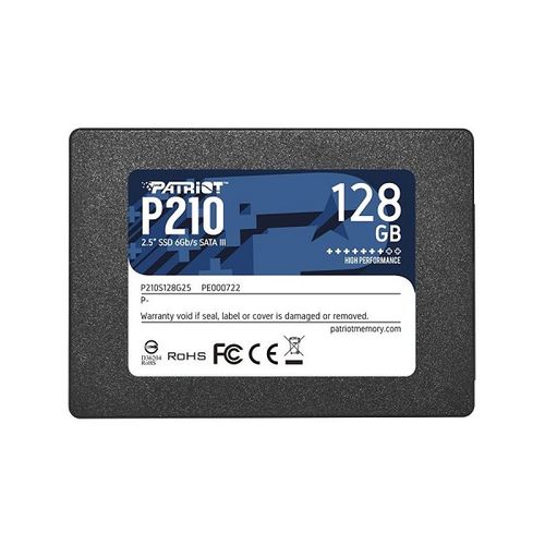 Patriot SSD P210 R520/W430, 128GB, 7mm, 2.5" slika 1