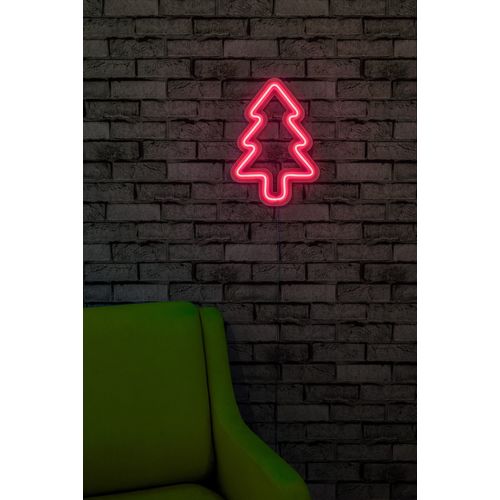 Wallity Ukrasna plastična LED rasvjeta, Christmas Pine - Pink slika 12