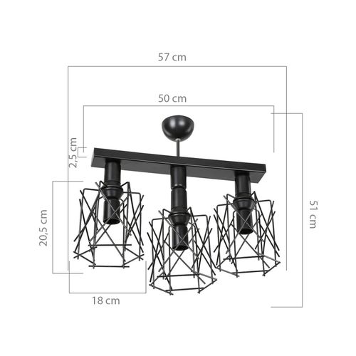 Squid Lighting R Visilica Karma slika 2