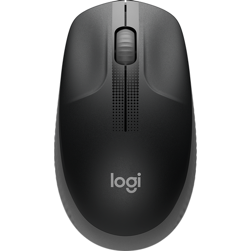 Logitech miš M190 Full-size wireless mouse - CHARCOAL - 2.4GHZ - EMEA - M190 slika 1