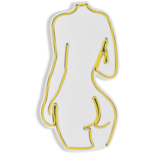 Wallity Ukrasna plastična LED rasvjeta, Sexy Woman - Yellow slika 6