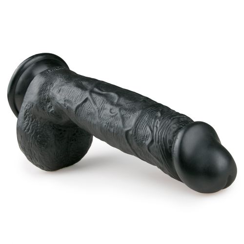 Realsitičan dildo 22,5 cm, crn slika 4