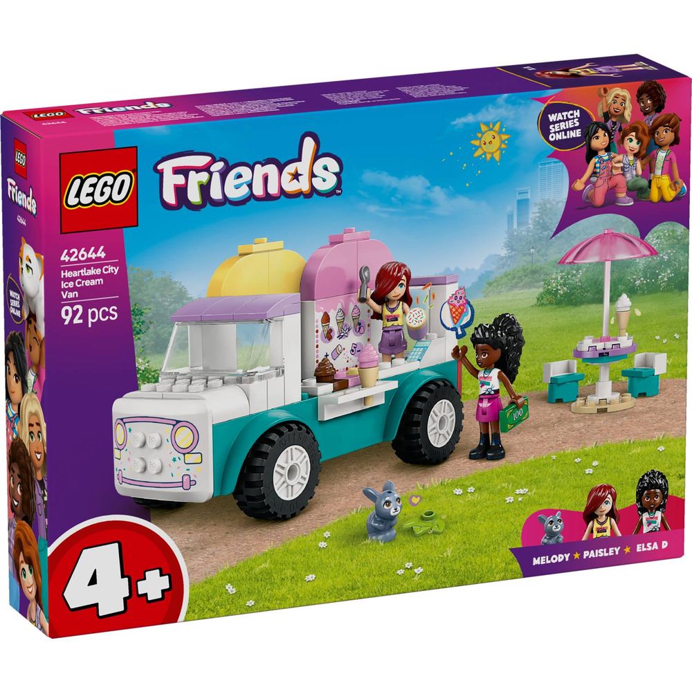 LEGO 42644 Kamion sa sladoledom u Heartlakeu slika 1