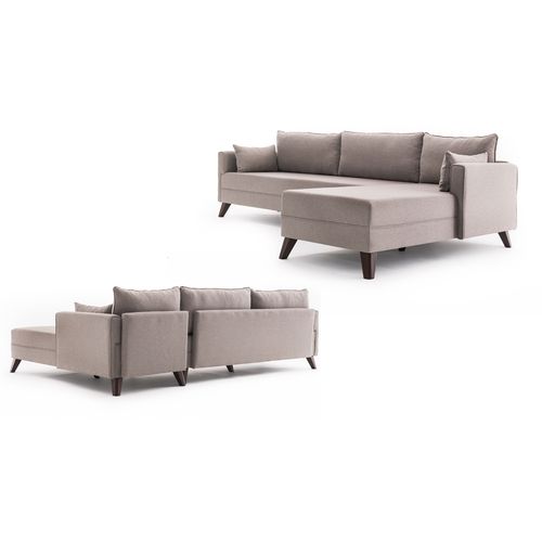 Atelier Del Sofa Bella Ugao Sofa Desno 1 - Krem Krem Ugao Sofa slika 6