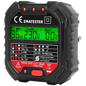 SMA Tester utičnica, LED indikator, Voltmetar - SMATESTER