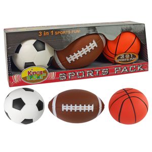 Set mekih sportskih lopti 3u1