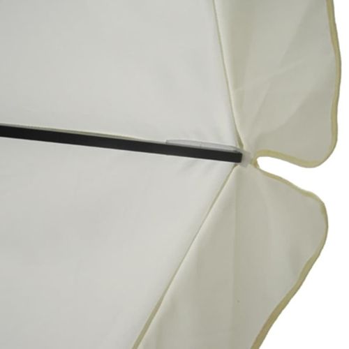 Suncobran Bijeli Aluminijum 500 cm slika 11