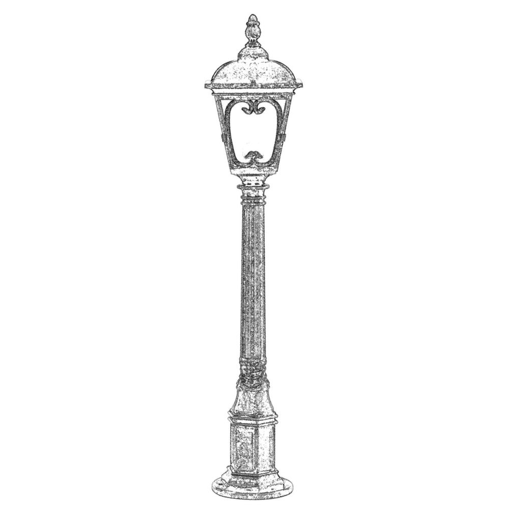 BSU-68181-BKR-B Smeđi Spoljašnji Podni Lampa slika 2