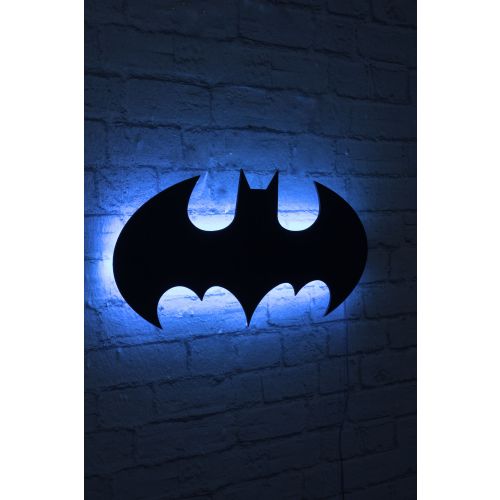 Wallity Dekorativna led rasvjeta Batman - plavo slika 3