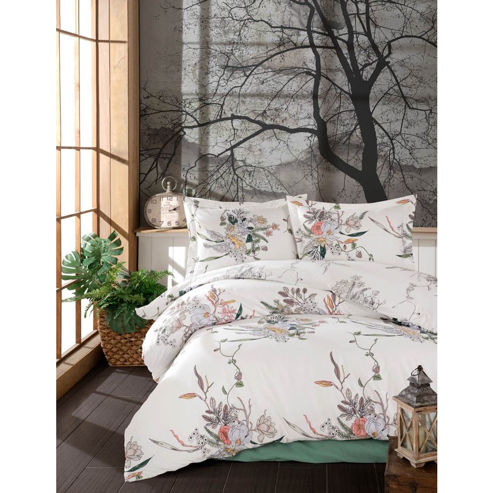 Posteljina KARINA 100% PAMUK RANFORCE

Navlaka za poplun: 135 x 200 cm
Jastučnica: 80 x 80 cm (1 komad), Salom slika 1