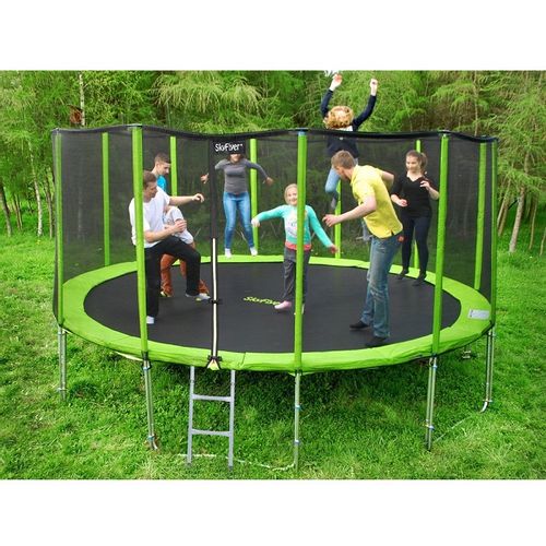 Vrtni trampolin SKYFLYER RING 2 u 1 – 487 cm slika 2