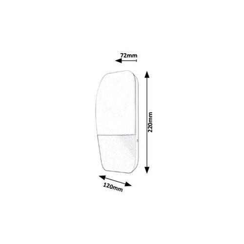 Rabalux Ecuador LED10W siva Spoljna rasveta slika 4