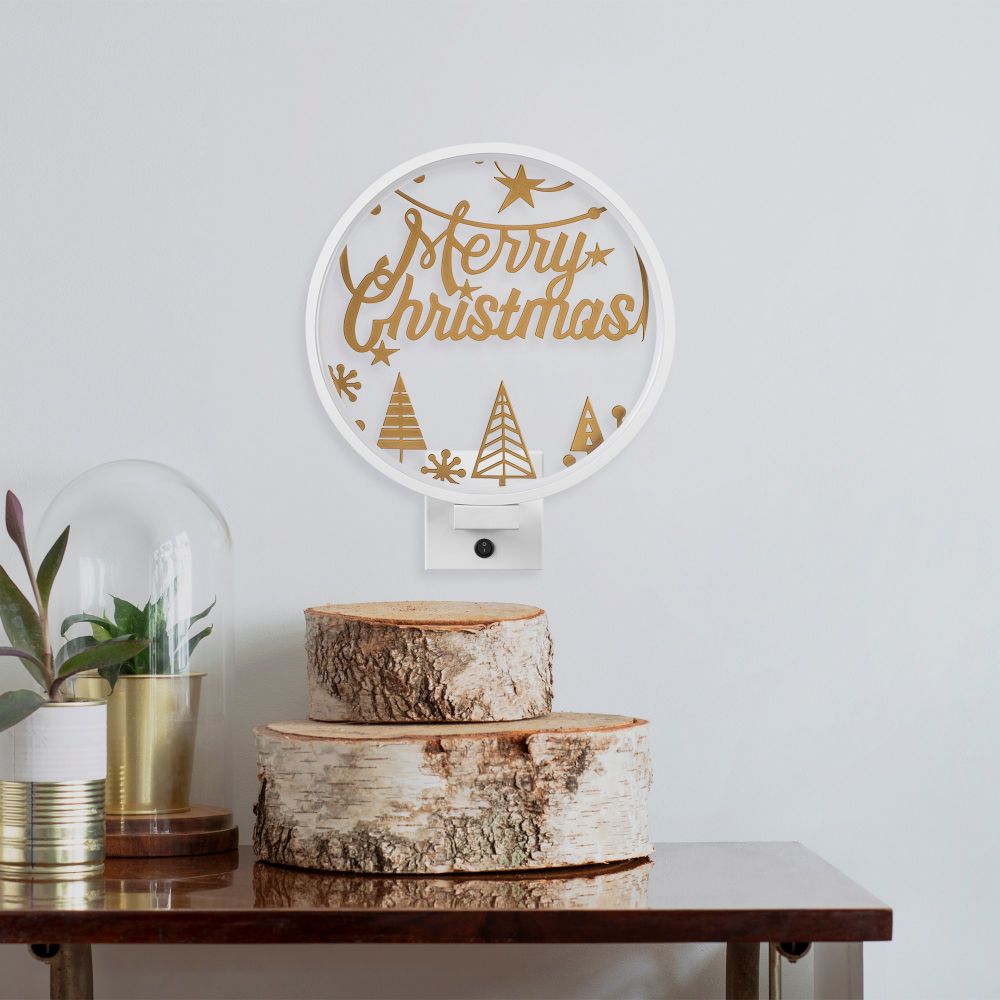 Zidna Lampa XMAS28 - Bijela i Zlatna slika 4