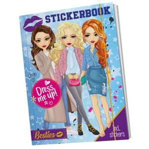 Besties 140001 Knjiga Naljepnica A4 - Obuci Me