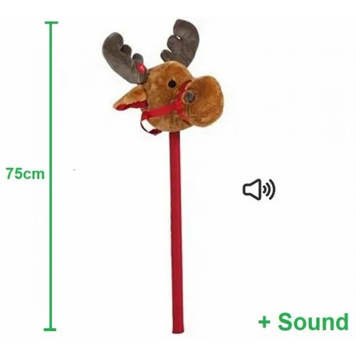 Plisani stap Irvas sa novogodisnjom muzikom 75cm  slika 2