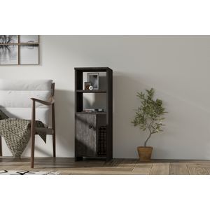 Owen - Antrachite Anthracite Bookshelf