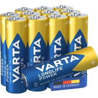 Varta Longlife Power baterija LR06, AA, 1,5V 12 kom